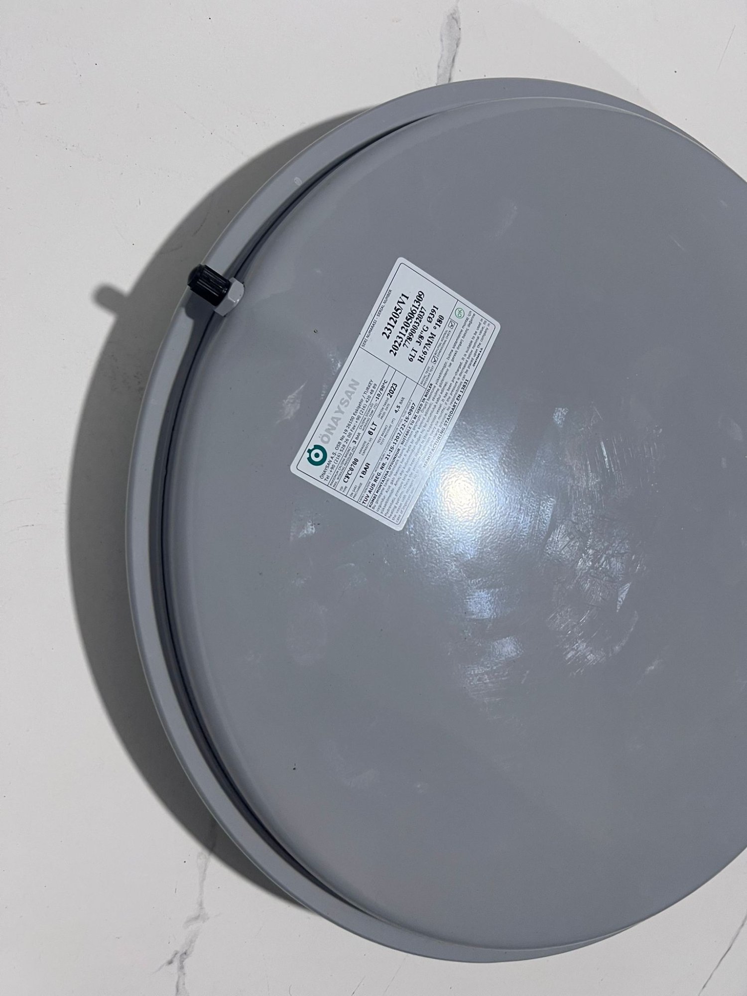 DemirDöküm - Ariston - Airfel - Alarko 6 Lt Genleşme Tankı - Ariston 2UNH