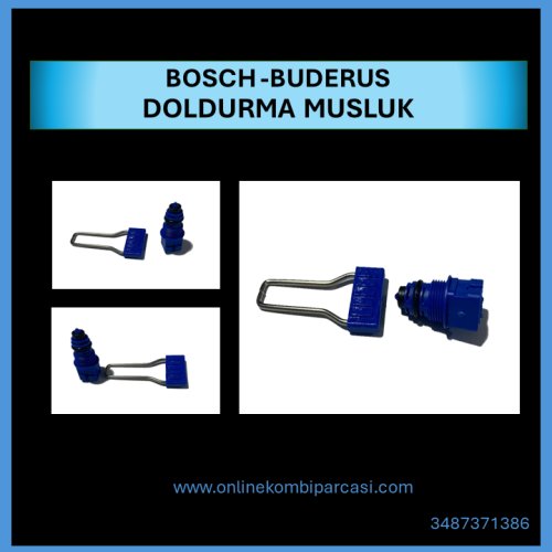 Bosch - Buderus Kombiler için Doldurma Musluk - Buderus BREI